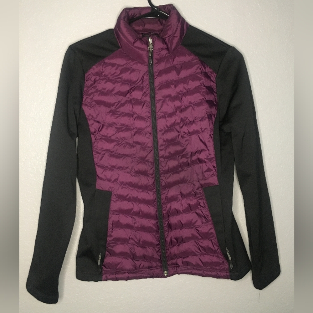 Women's Purple and Black Jacket